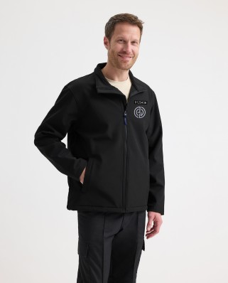 Soft Shell noir réglementé Sécurité Privée
