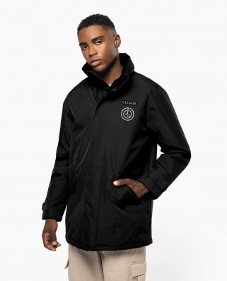Parka noir réglementé Sécurité Privée