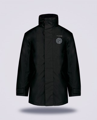 Parka noir réglementé Sécurité Privée
