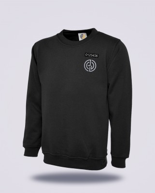 Sweat noir réglementé Sécurité Privée