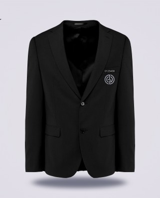 Costume noir réglementé Sécurité Privée
