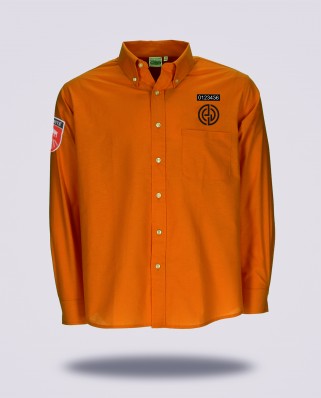 Chemise orange SNCF réglementé Sécurité Privée