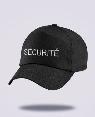 Casquette Sécurité noir