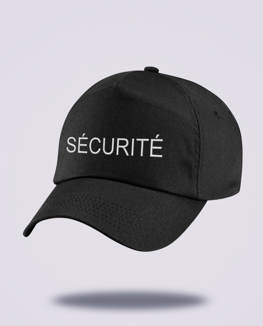 Casquette Sécurité noir