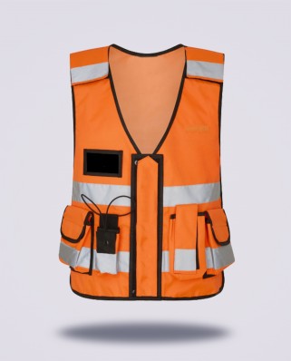 Gilet tactique orange