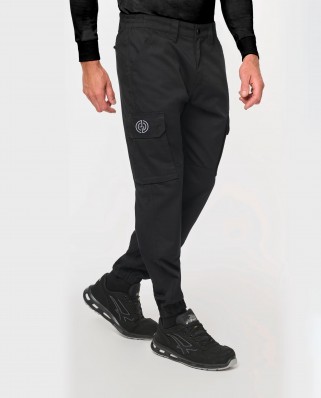 Pantalon treillis sécurité noir
