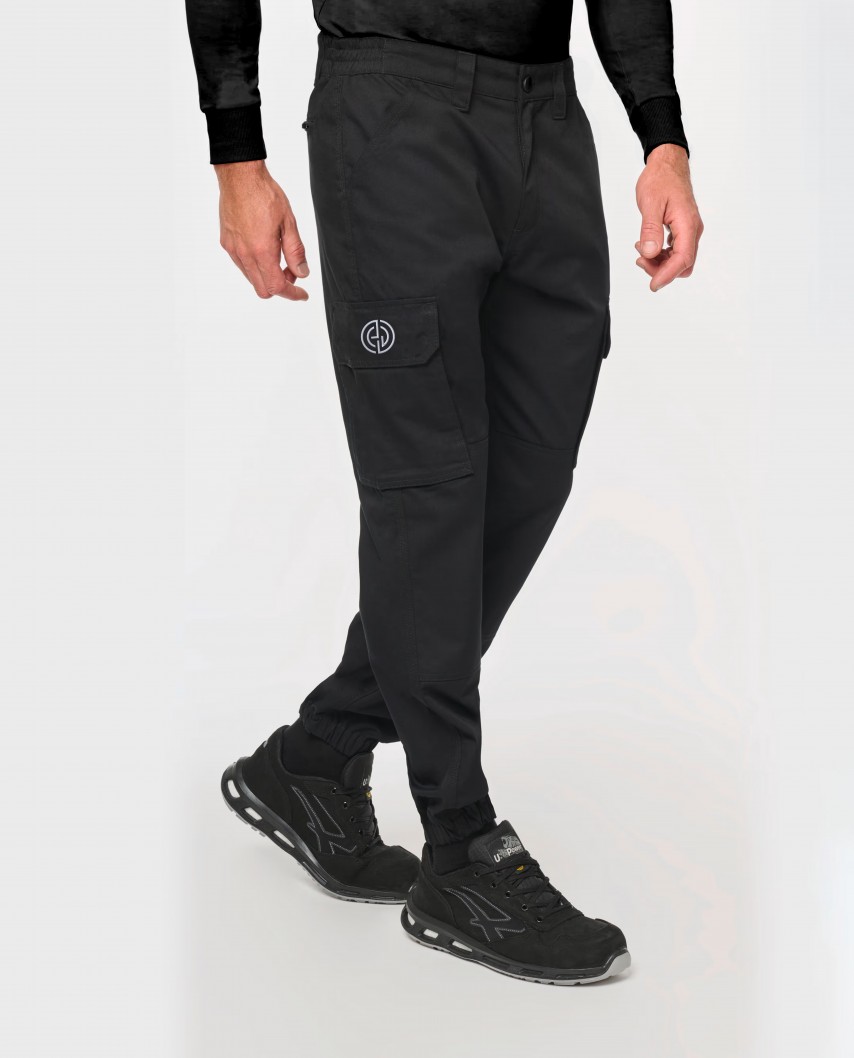 Pantalon treillis sécurité noir