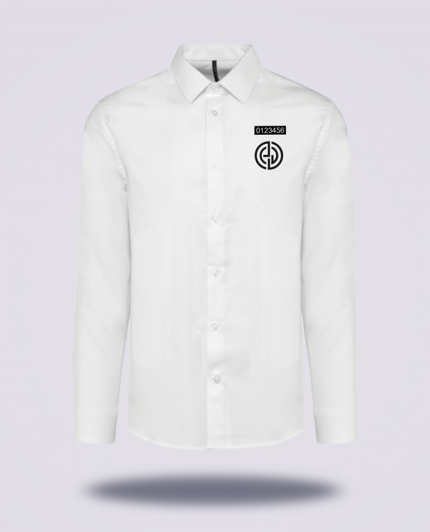 Chemise blanche réglementé Sécurité Privée