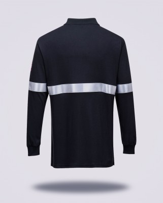 Polo manche longue zone ATEX