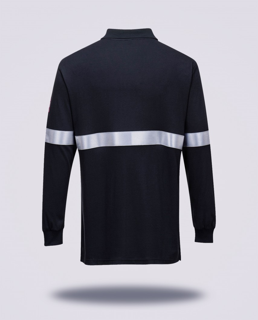 Polo manche longue zone ATEX