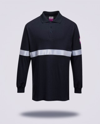Polo manche longue zone ATEX