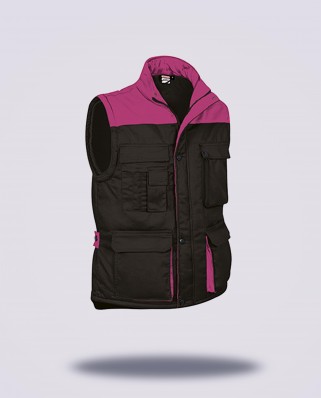 Bodywarmer workwear matelassé multipoche