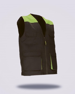 Gilet workwear multipoche