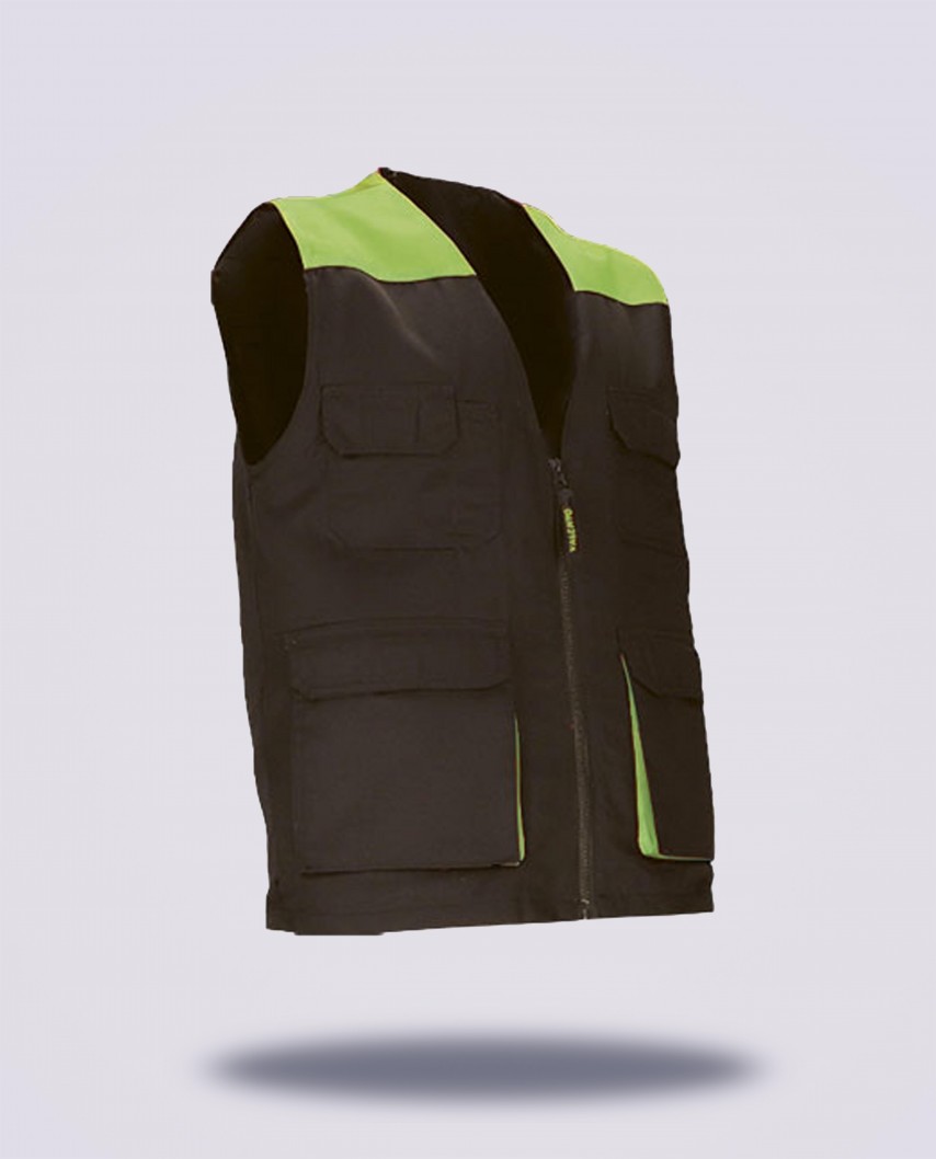 Gilet workwear multipoche