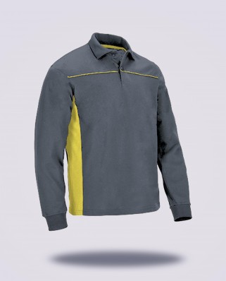 Polo workwear manche longue