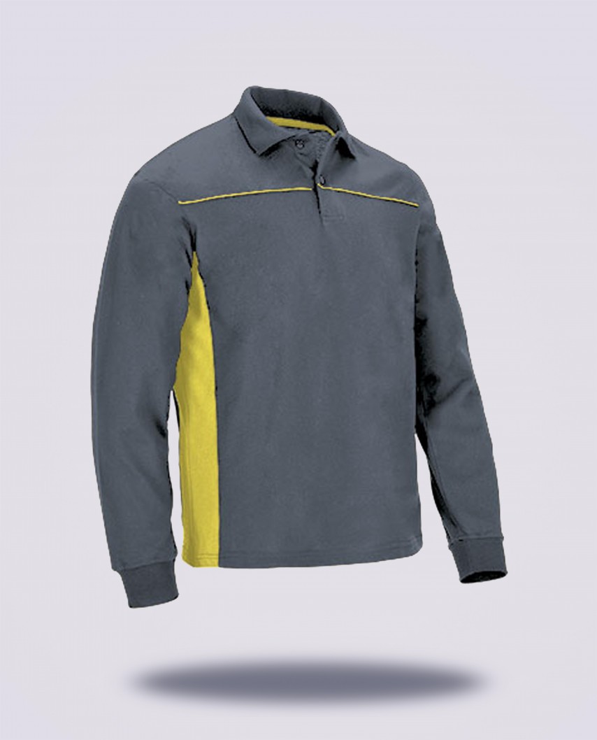 Polo workwear manche longue