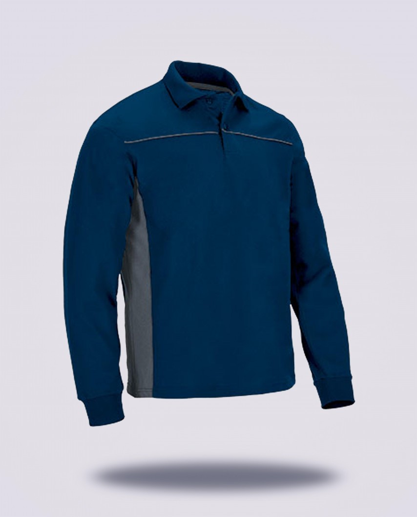 Polo workwear manche longue