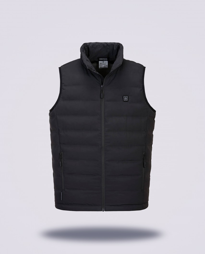 Doudoune sans manche chauffante