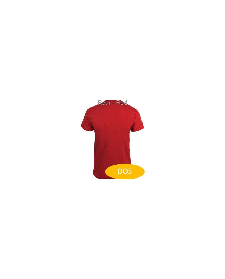 T-shirt rouge classique