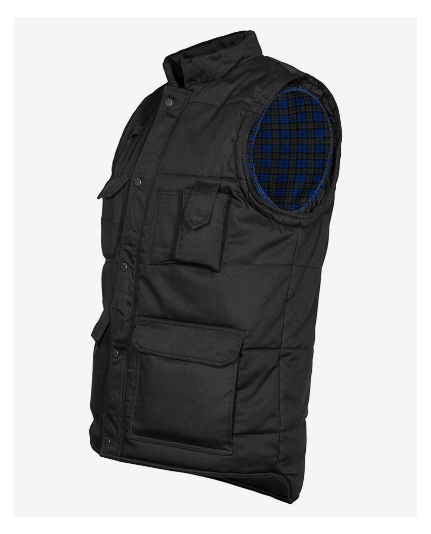 gilet noir hiver