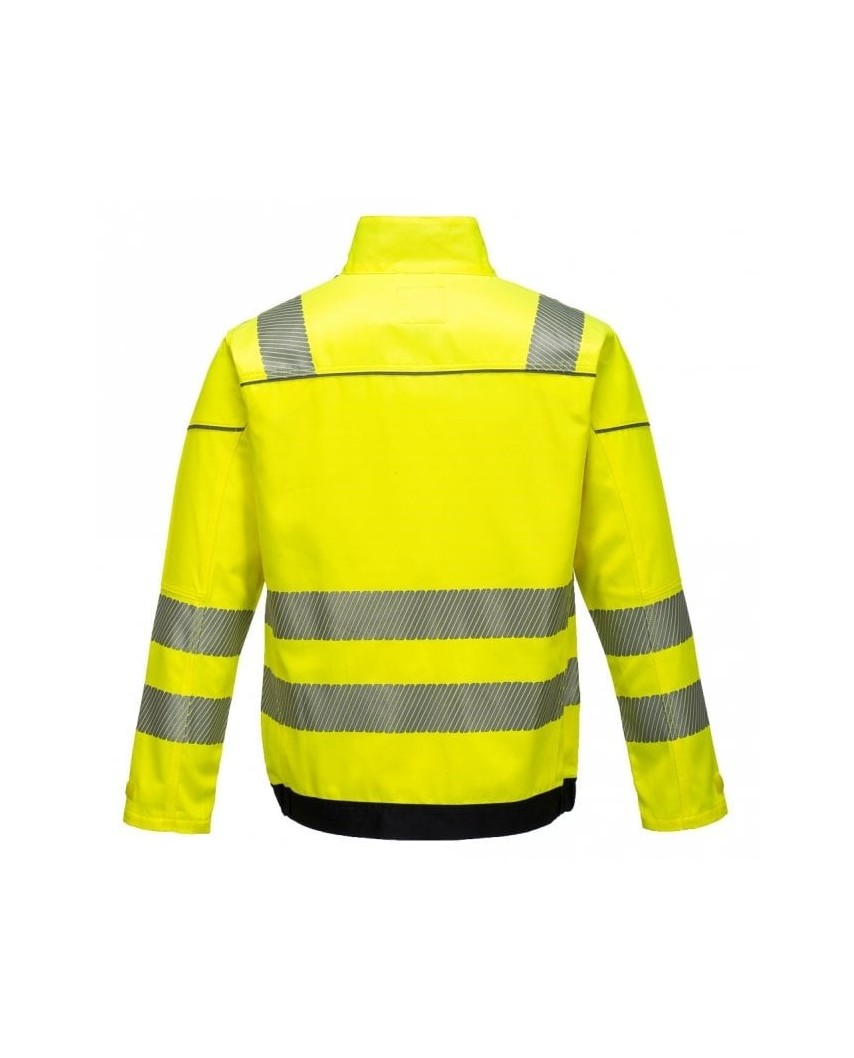 Veste EVENT Haute visibilité bicolore Jaune et noir