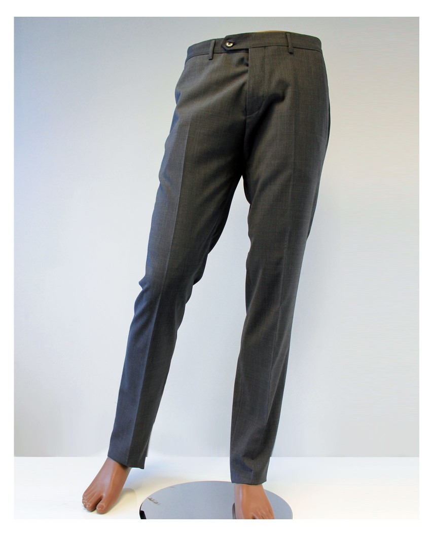 Pantalon de costume prestige Gris chiné moyen