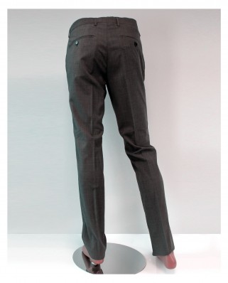 Pantalon de costume prestige Gris chiné moyen