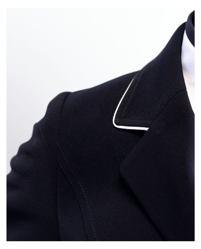 Costume Femme Noir et Blanc