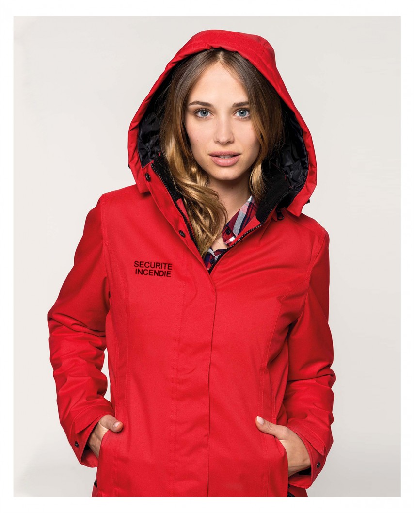 parka chantier femme