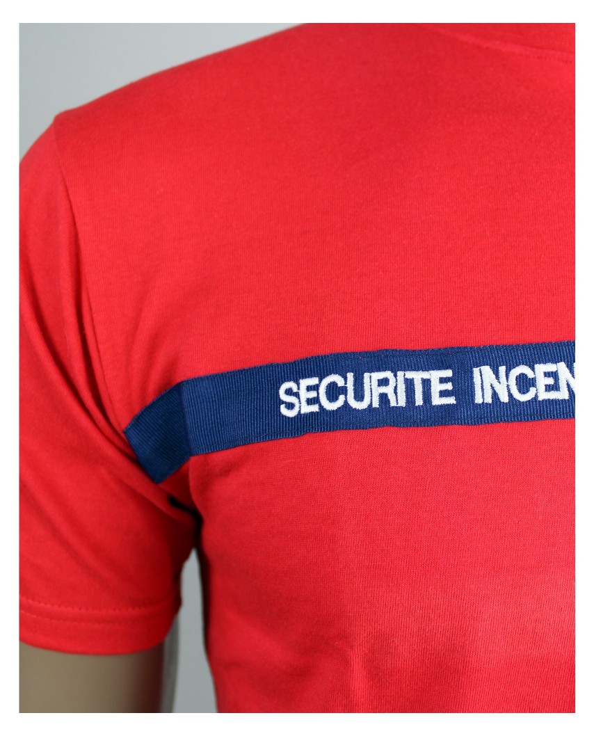 T-shirt ssiap bande marine Galaxy Uniforme