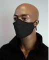 Masque de protection type confort tissu noir