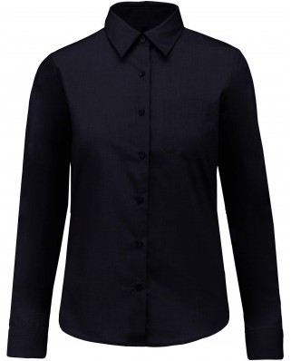 Chemise femme manches longues Navy