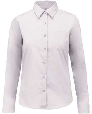 Chemise femme manches longues Blanche