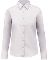 Chemise femme manches longues Blanche