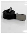 Ceinture tressée noire