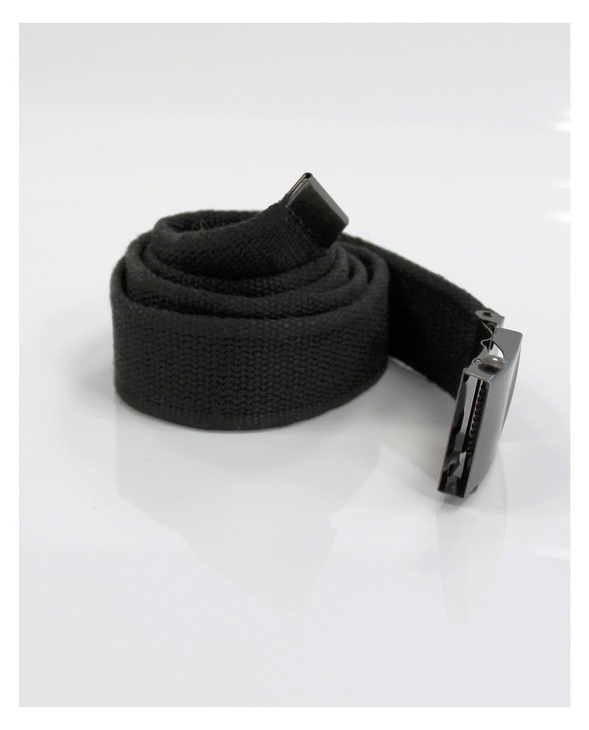 Ceinture tressée noire