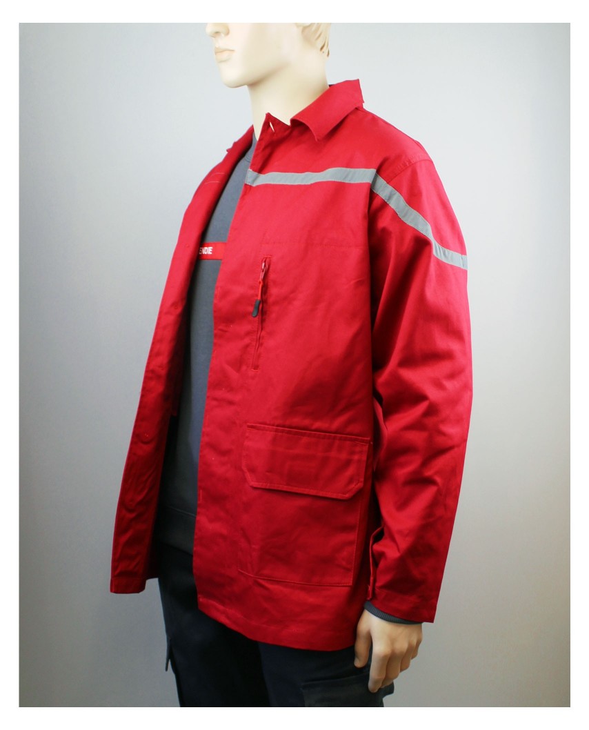 Vestes F1 rouge ssiap type pompier